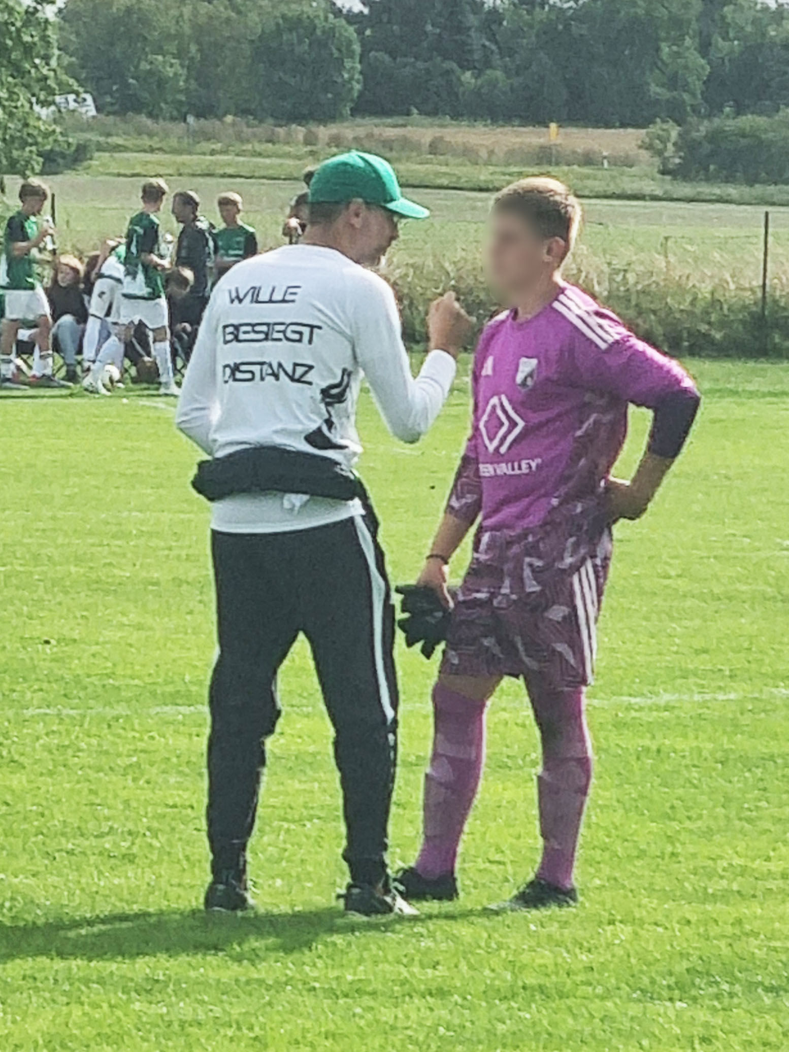 Keeper Papa und Sohn
