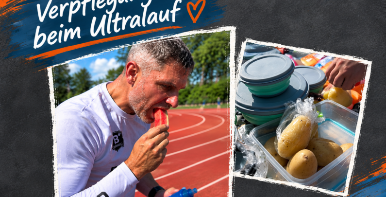 Verpflegung beim Ultralauf